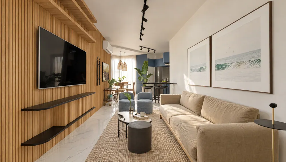Apartamento Barra da Tijuca: estar