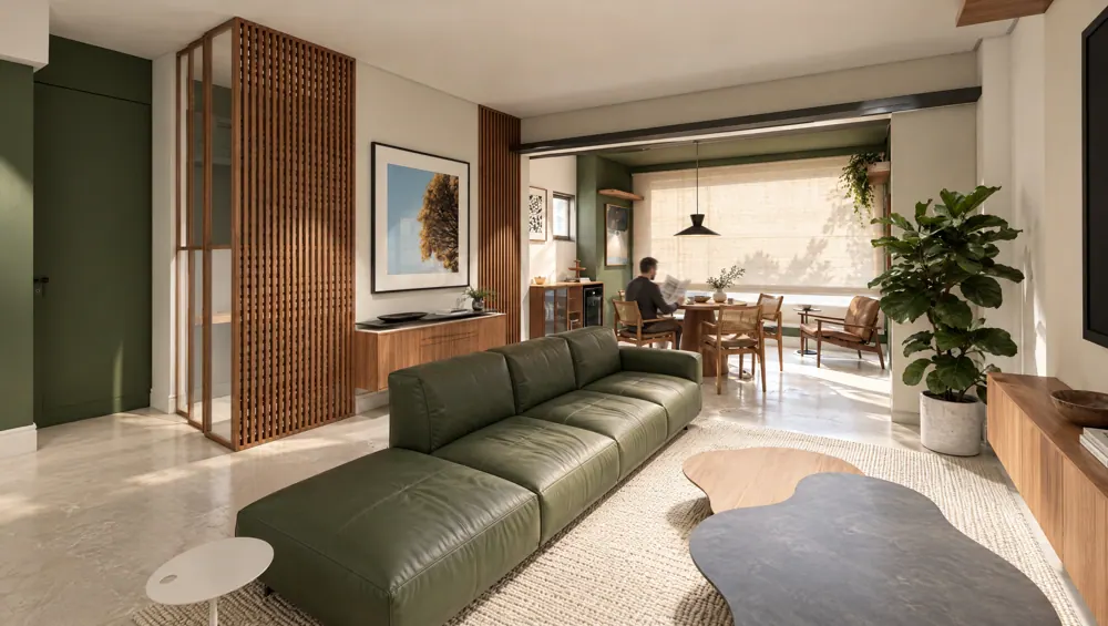 Apartamento PF, estar